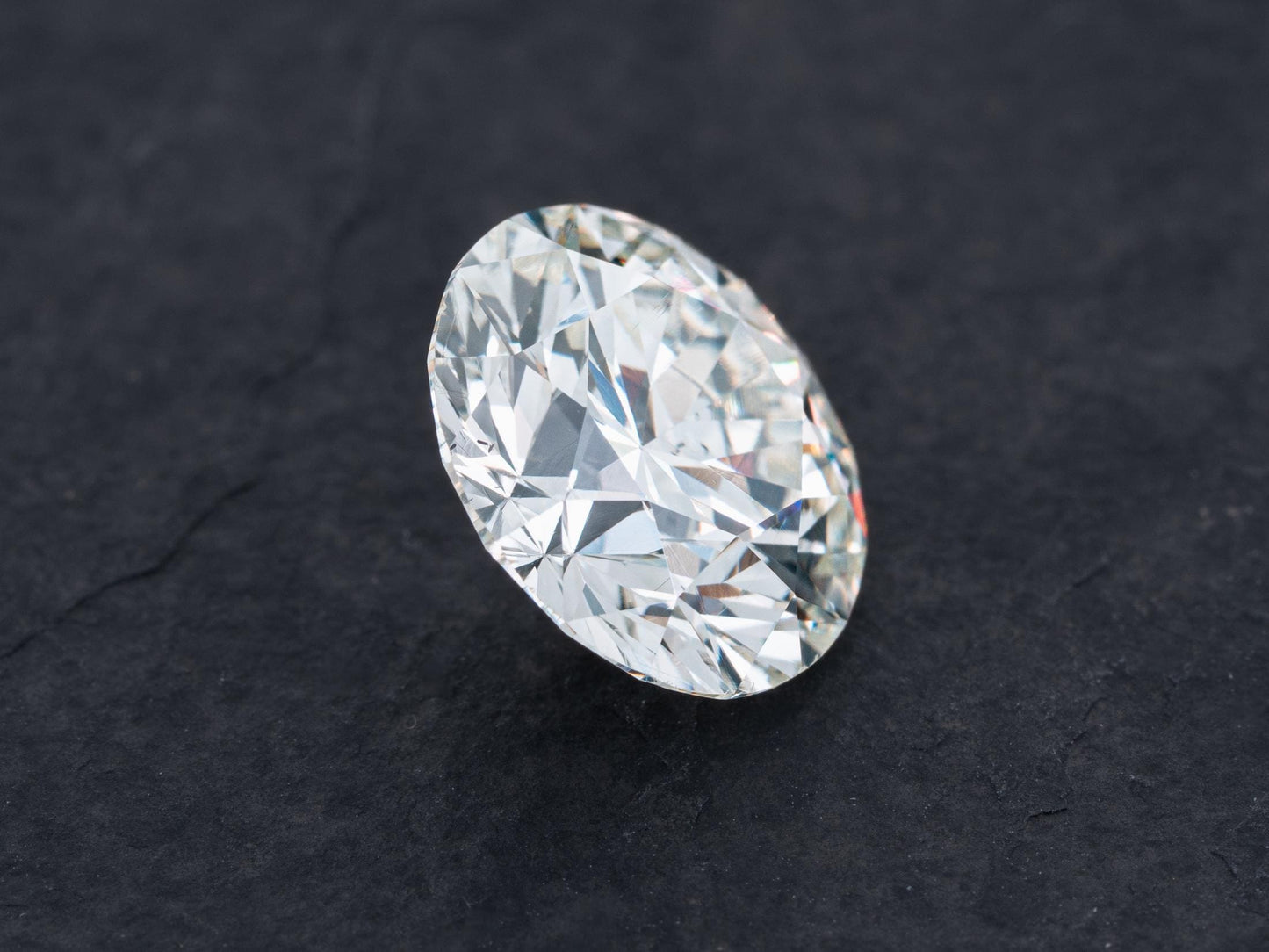 2.94ct GIA Certified Green Natural Diamond Faint Yellow Green SI-1 Round Brilliant - Redpoint Jewelry