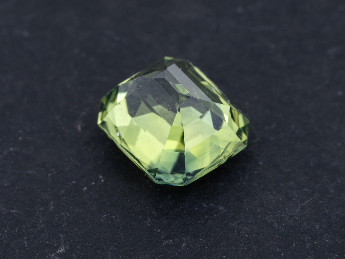 1.36ct GIA Certified Unheated Green Unheated Natural Sapphire - Redpoint Jewelry
