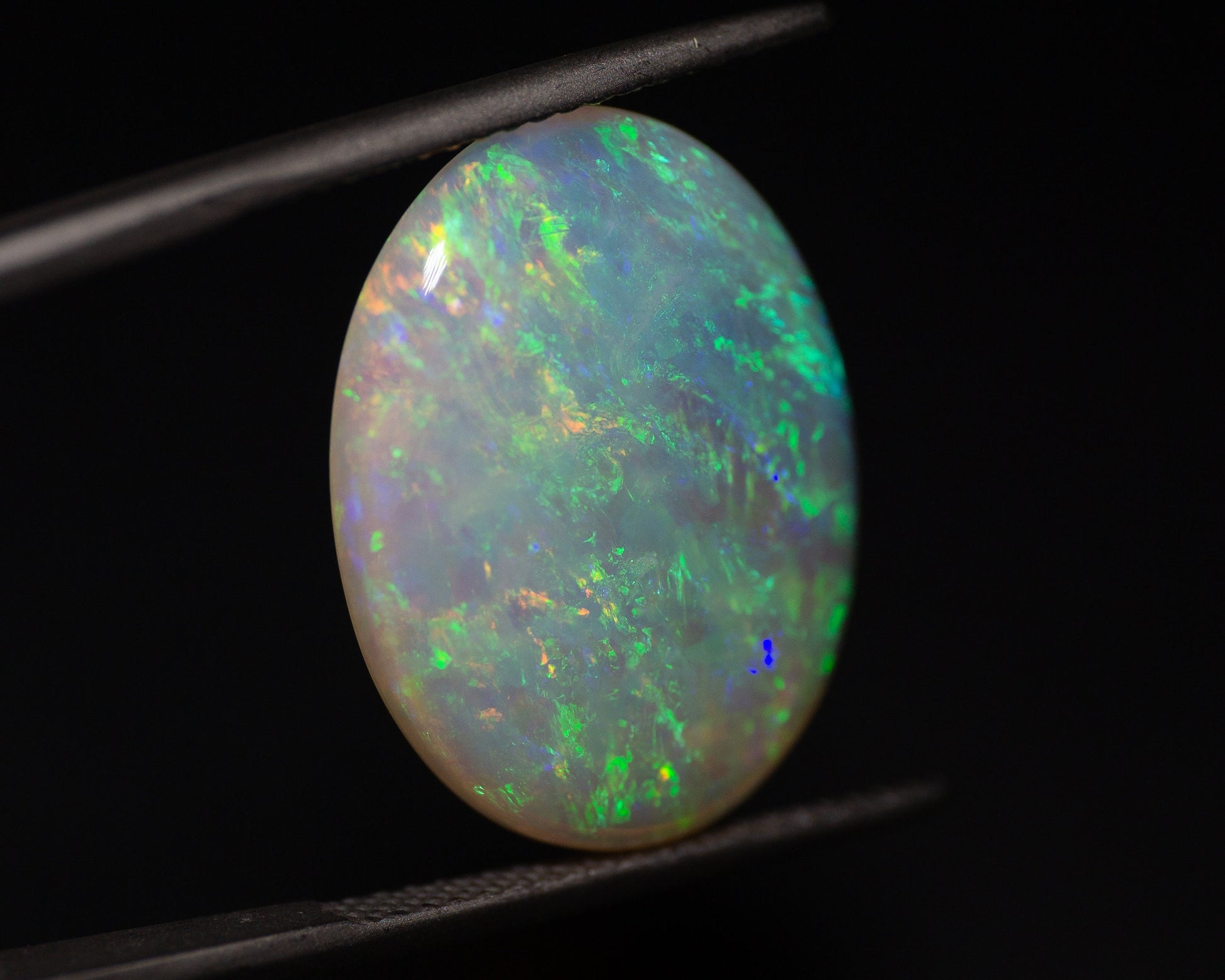 8.87 Carat Crystal Opal Oval Cabochon Australia - Redpoint Jewelry 