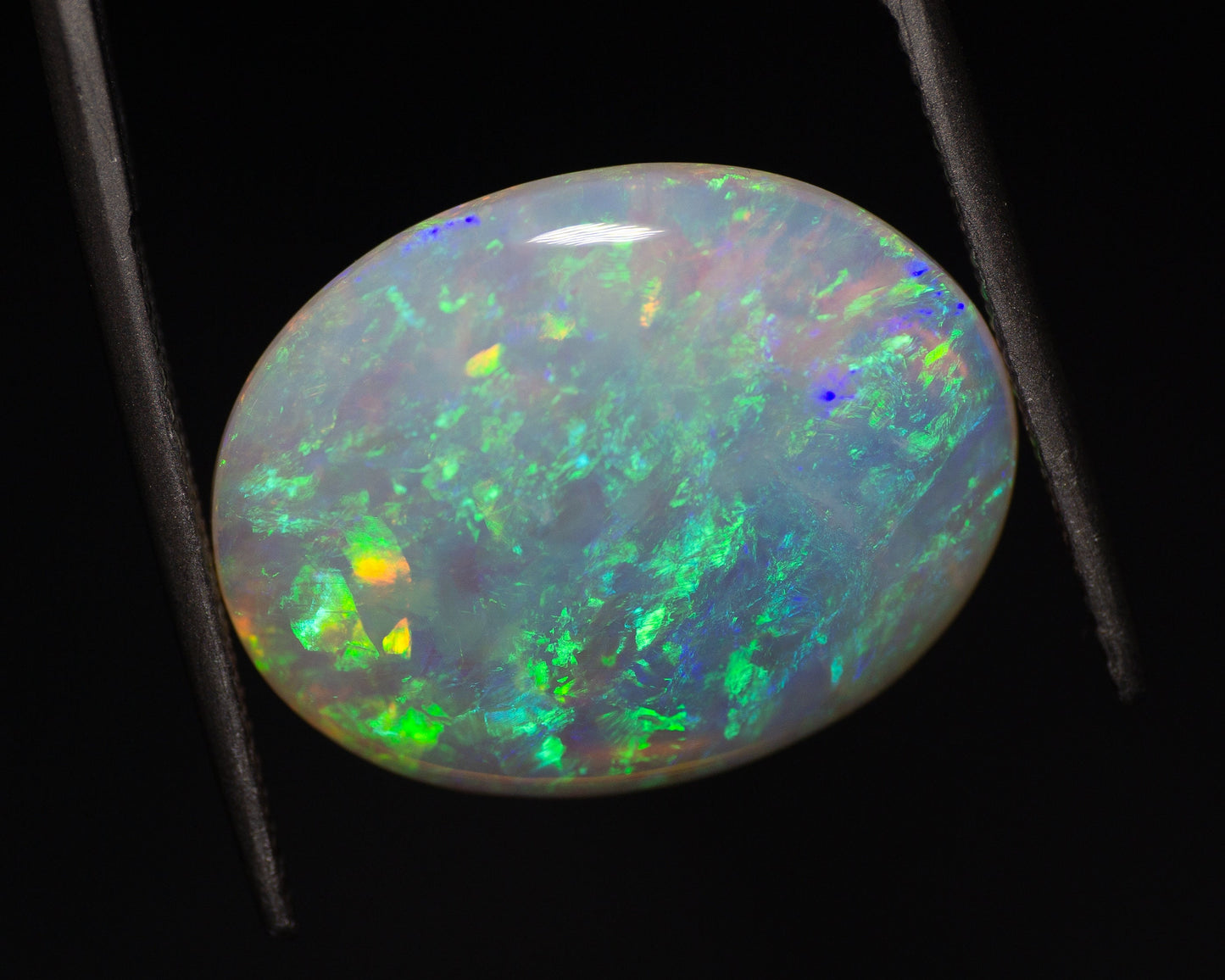 8.87 Carat Crystal Opal Oval Cabochon Australia - Redpoint Jewelry 