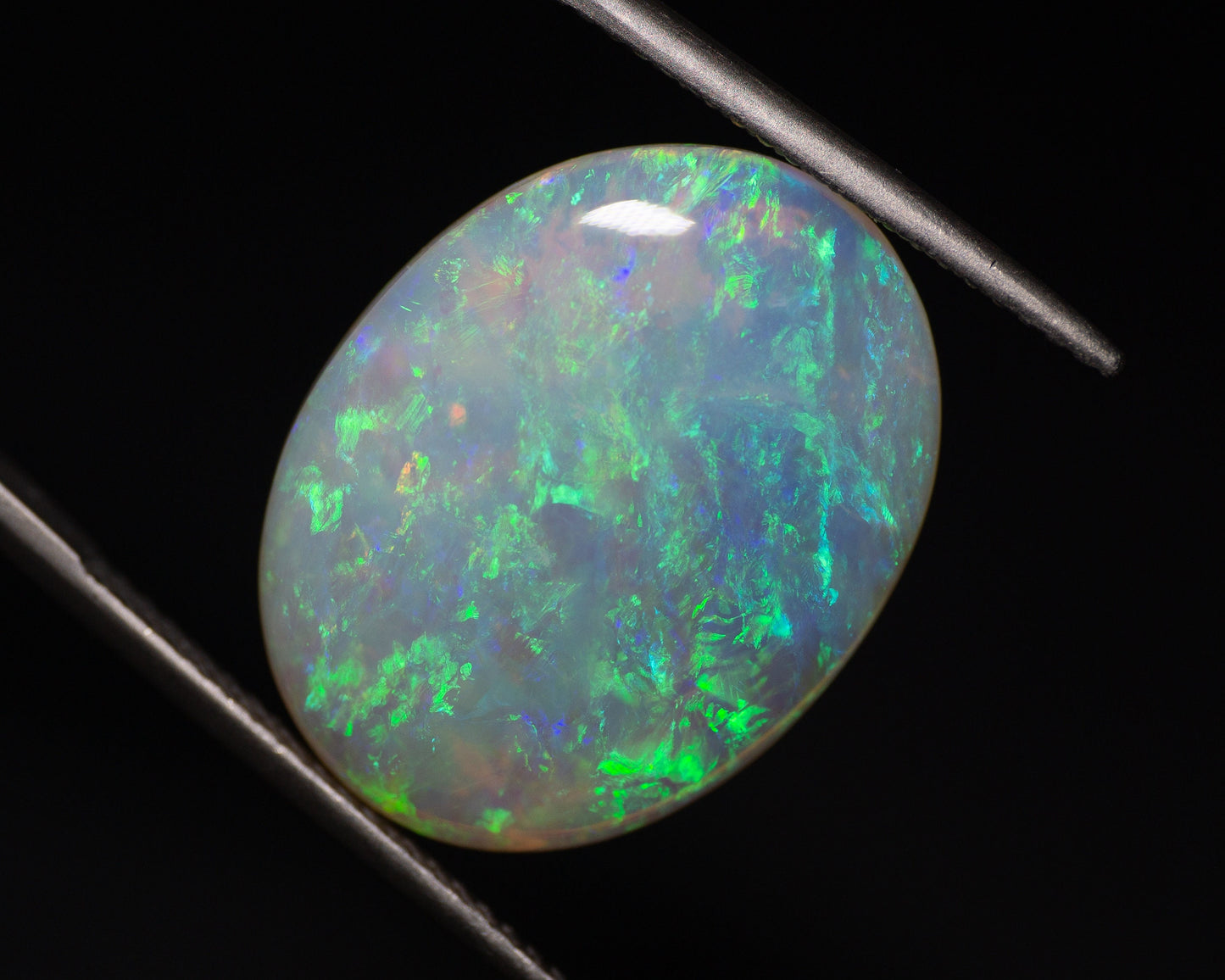 8.87 Carat Crystal Opal Oval Cabochon Australia - Redpoint Jewelry 