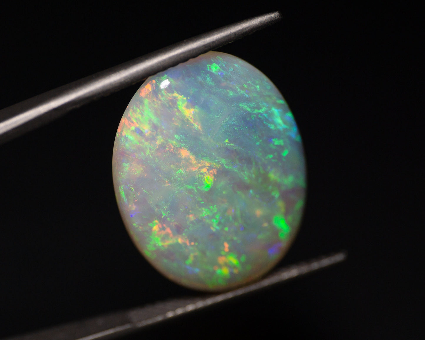 8.87 Carat Crystal Opal Oval Cabochon Australia - Redpoint Jewelry 