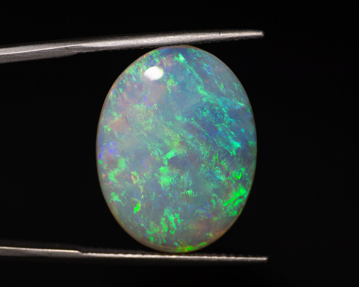 8.87 Carat Crystal Opal Oval Cabochon Australia - Redpoint Jewelry 