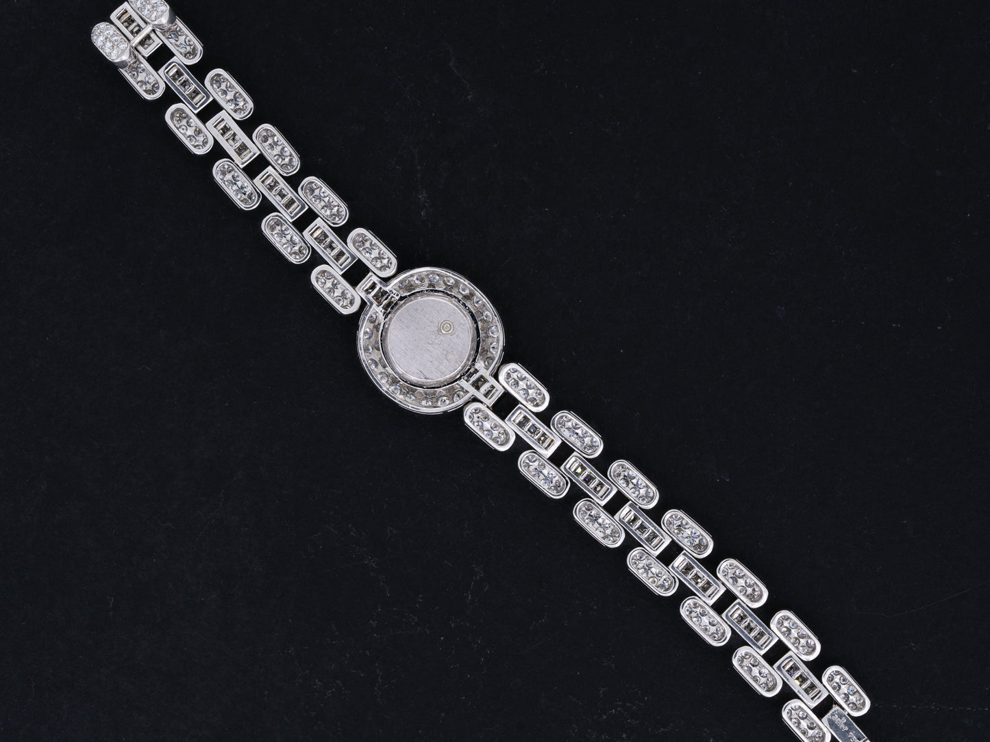 Vintage 7ctw Diamond Watch by Adler 18k White Gold