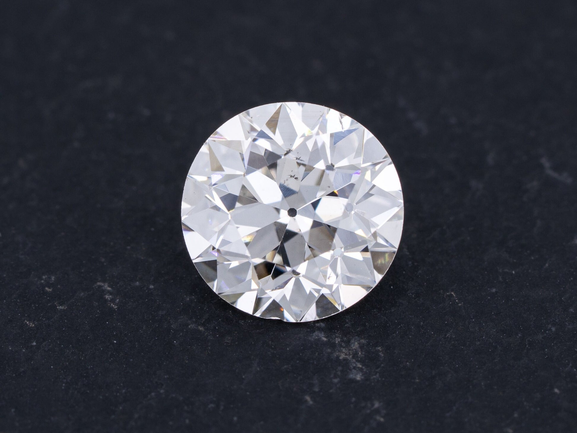 0.95ct GIA Certified Old European Cut Natural Diamond K Color SI-1 - Redpoint Jewelry 