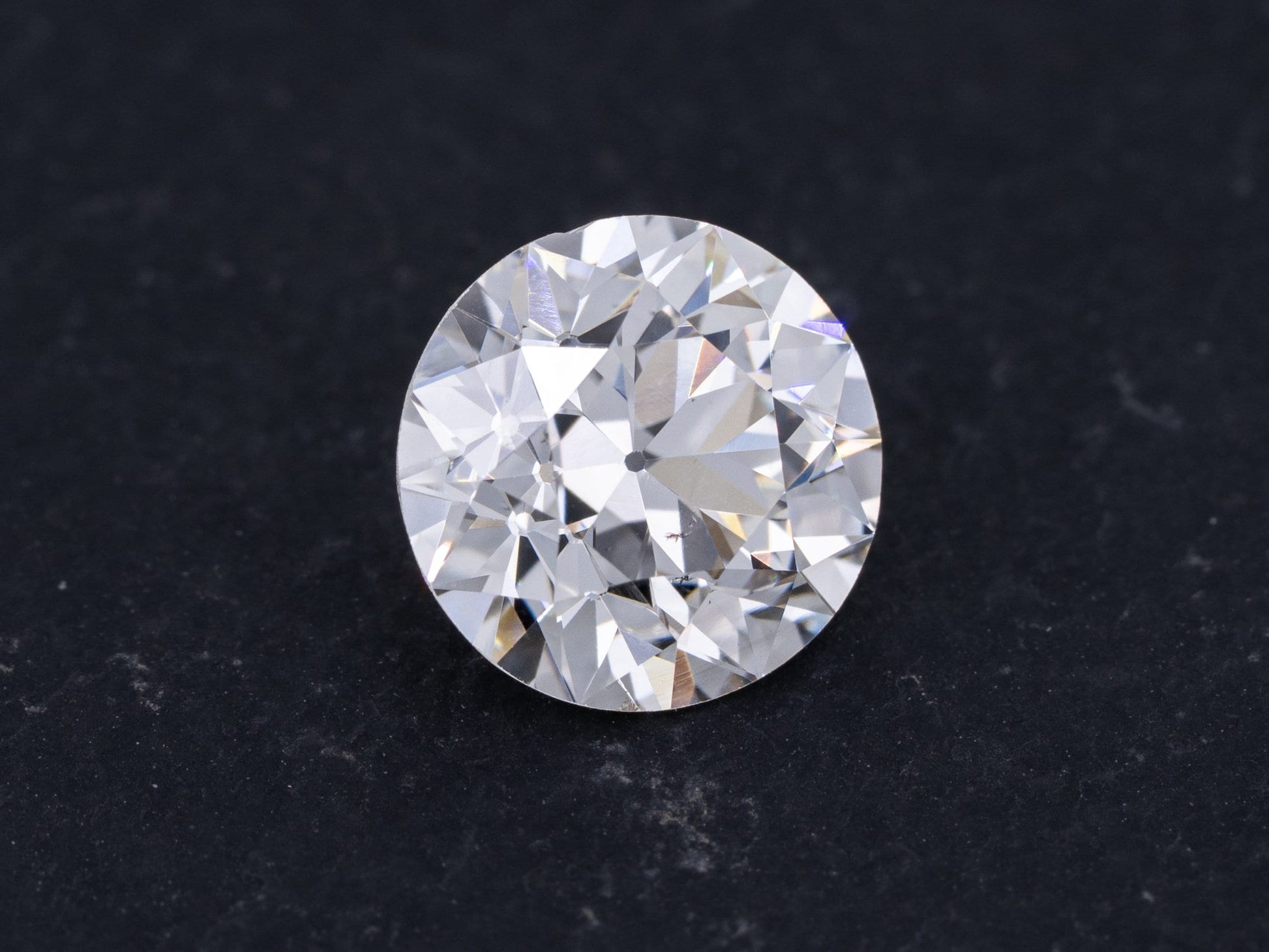 0.95ct GIA Certified Old European Cut Natural Diamond K Color SI-1 - Redpoint Jewelry 