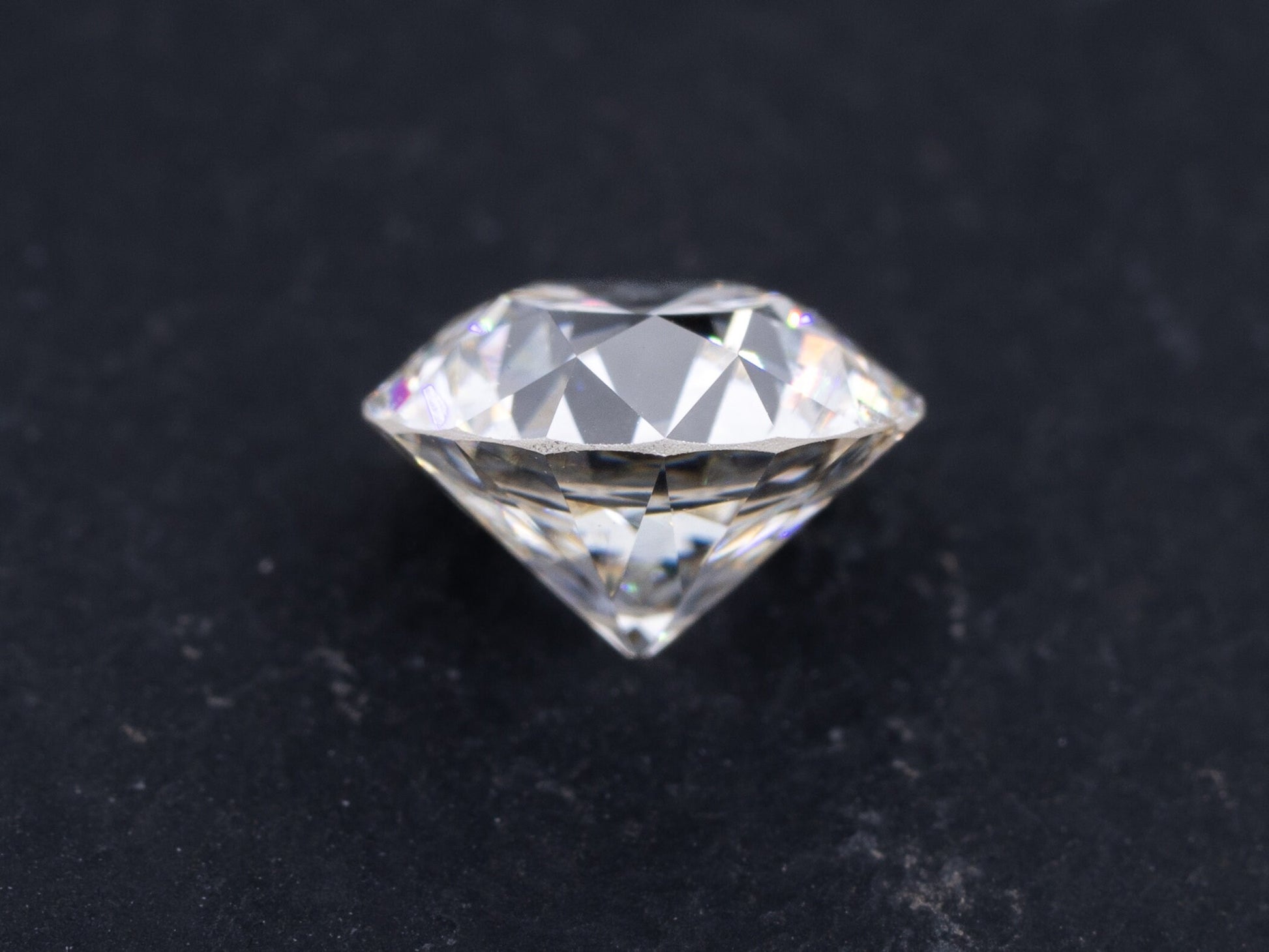 0.95ct GIA Certified Old European Cut Natural Diamond K Color SI-1 - Redpoint Jewelry 