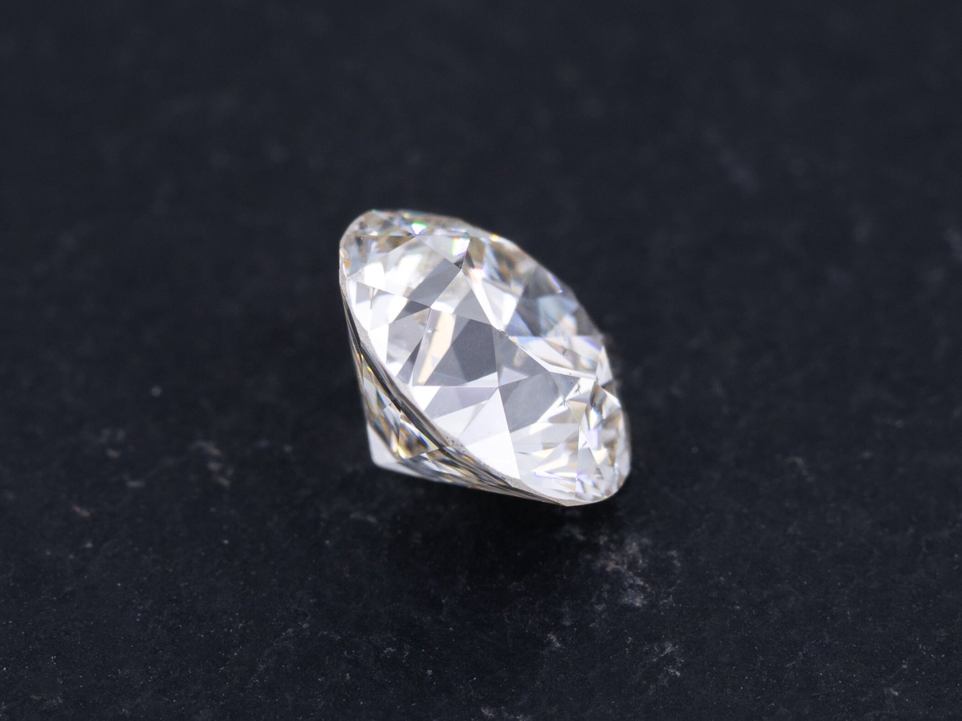 0.95ct GIA Certified Old European Cut Natural Diamond K Color SI-1 - Redpoint Jewelry 