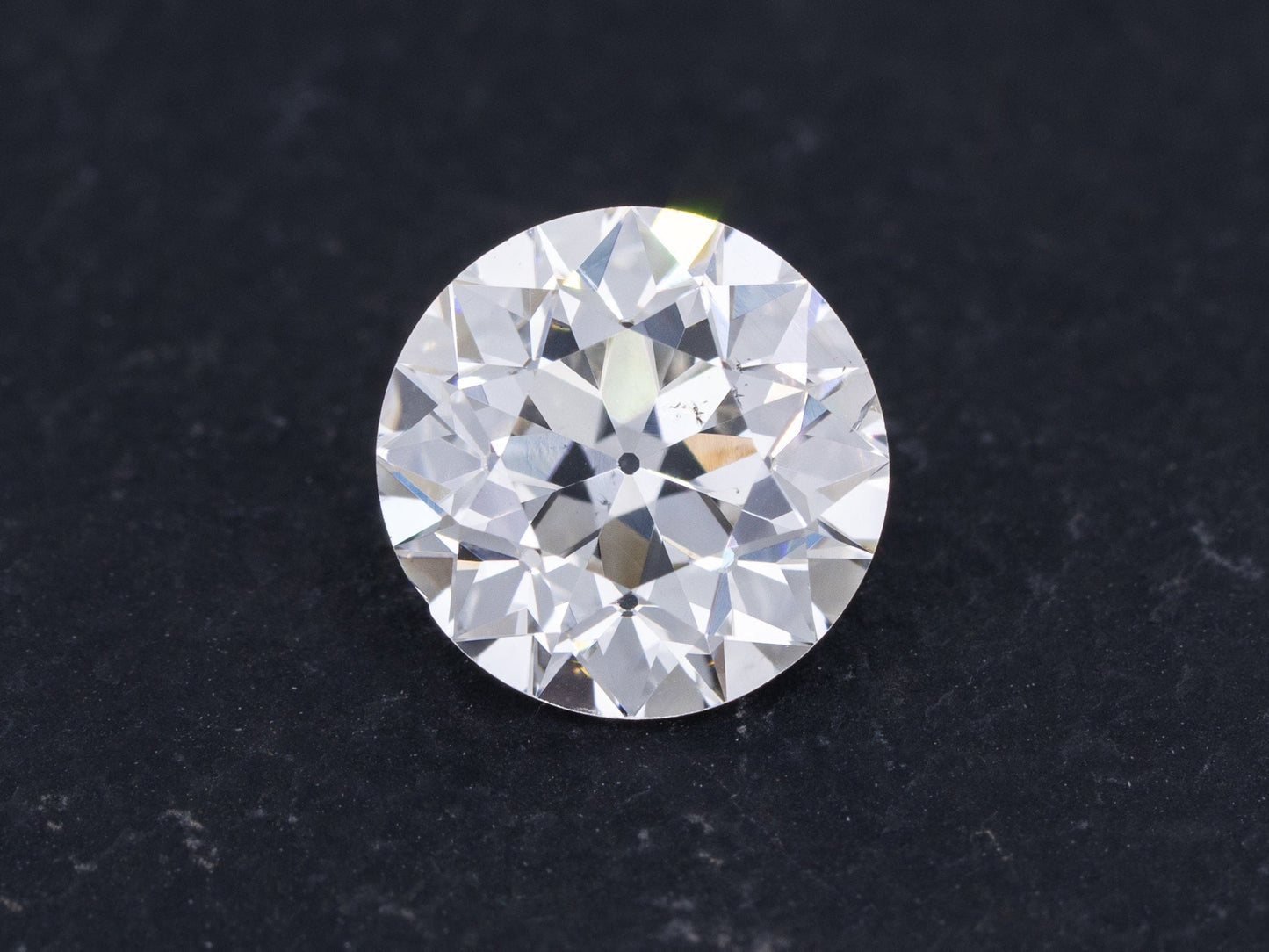 0.95ct GIA Certified Old European Cut Natural Diamond K Color SI-1 - Redpoint Jewelry 