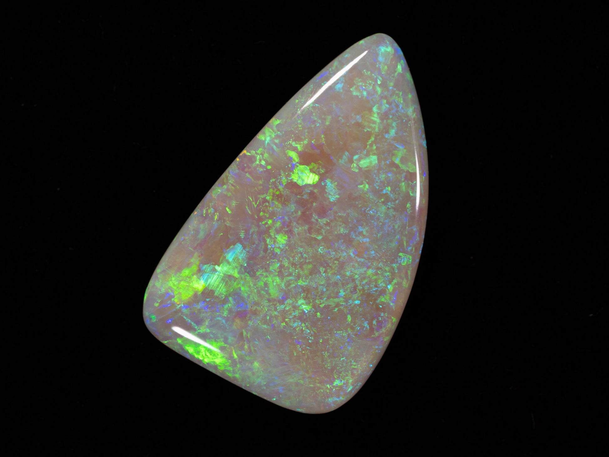 7.21 Carat Crystal Opal Freeform Cabochon Lightning Ridge Australia - Redpoint Jewelry 