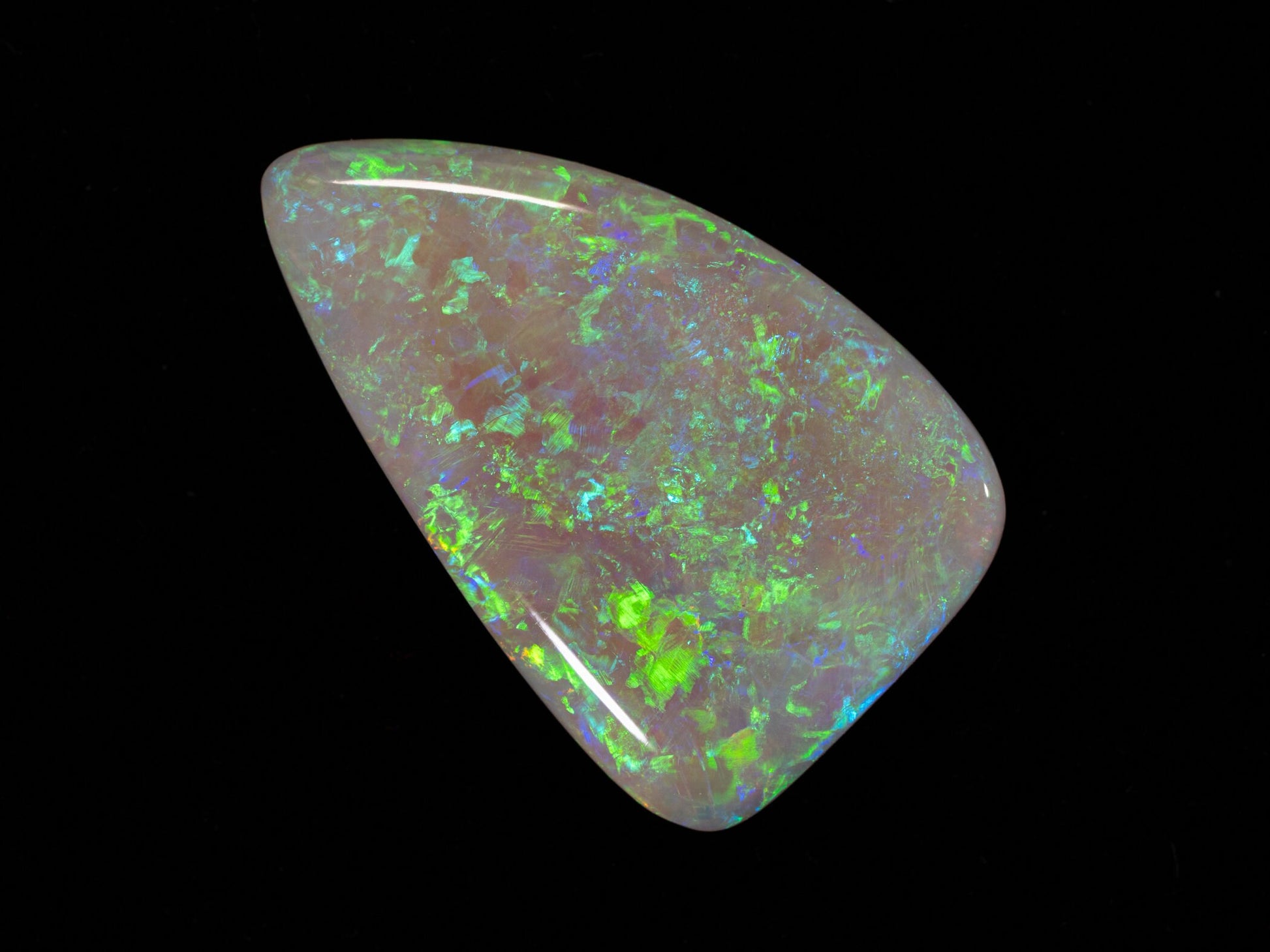 7.21 Carat Crystal Opal Freeform Cabochon Lightning Ridge Australia - Redpoint Jewelry 