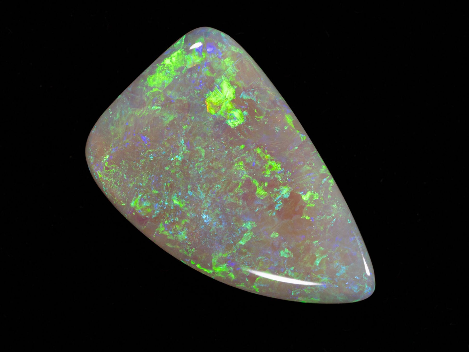 7.21 Carat Crystal Opal Freeform Cabochon Lightning Ridge Australia - Redpoint Jewelry 