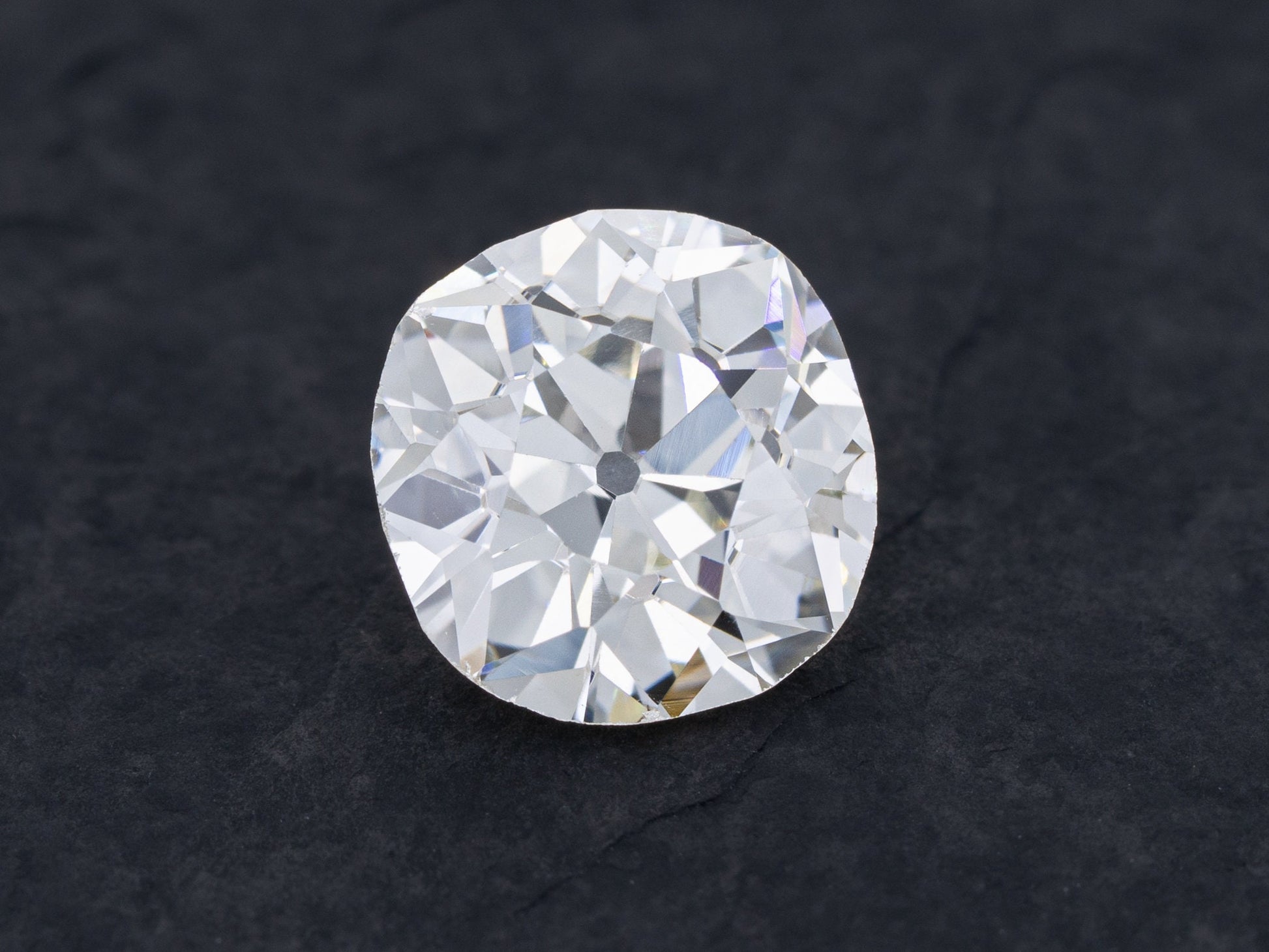 1.33ct GIA Certified Old Mine Natural Diamond L Color VS-2 Clarity - Redpoint Jewelry 