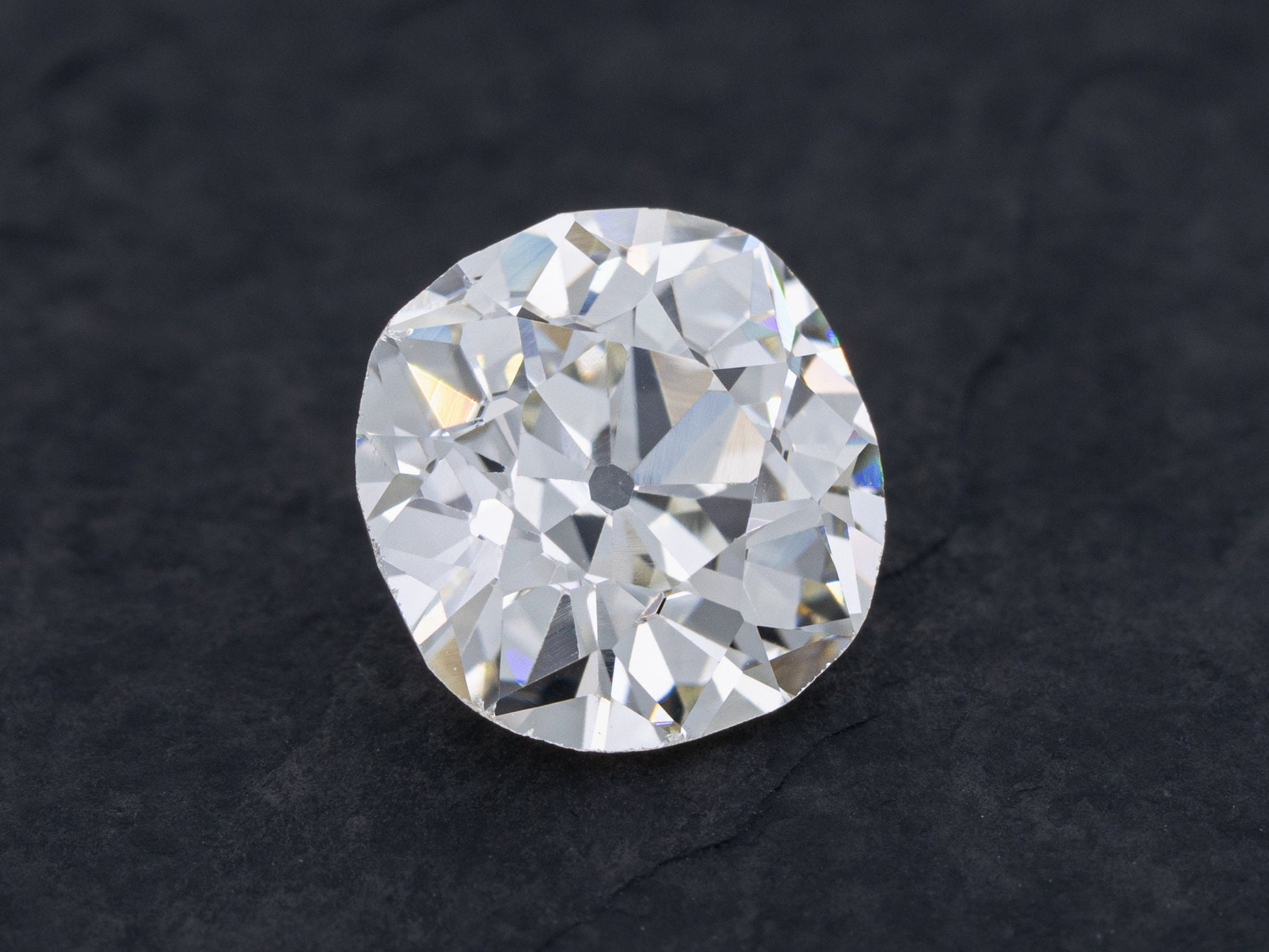 1.33ct GIA Certified Old Mine Natural Diamond L Color VS-2 Clarity - Redpoint Jewelry 