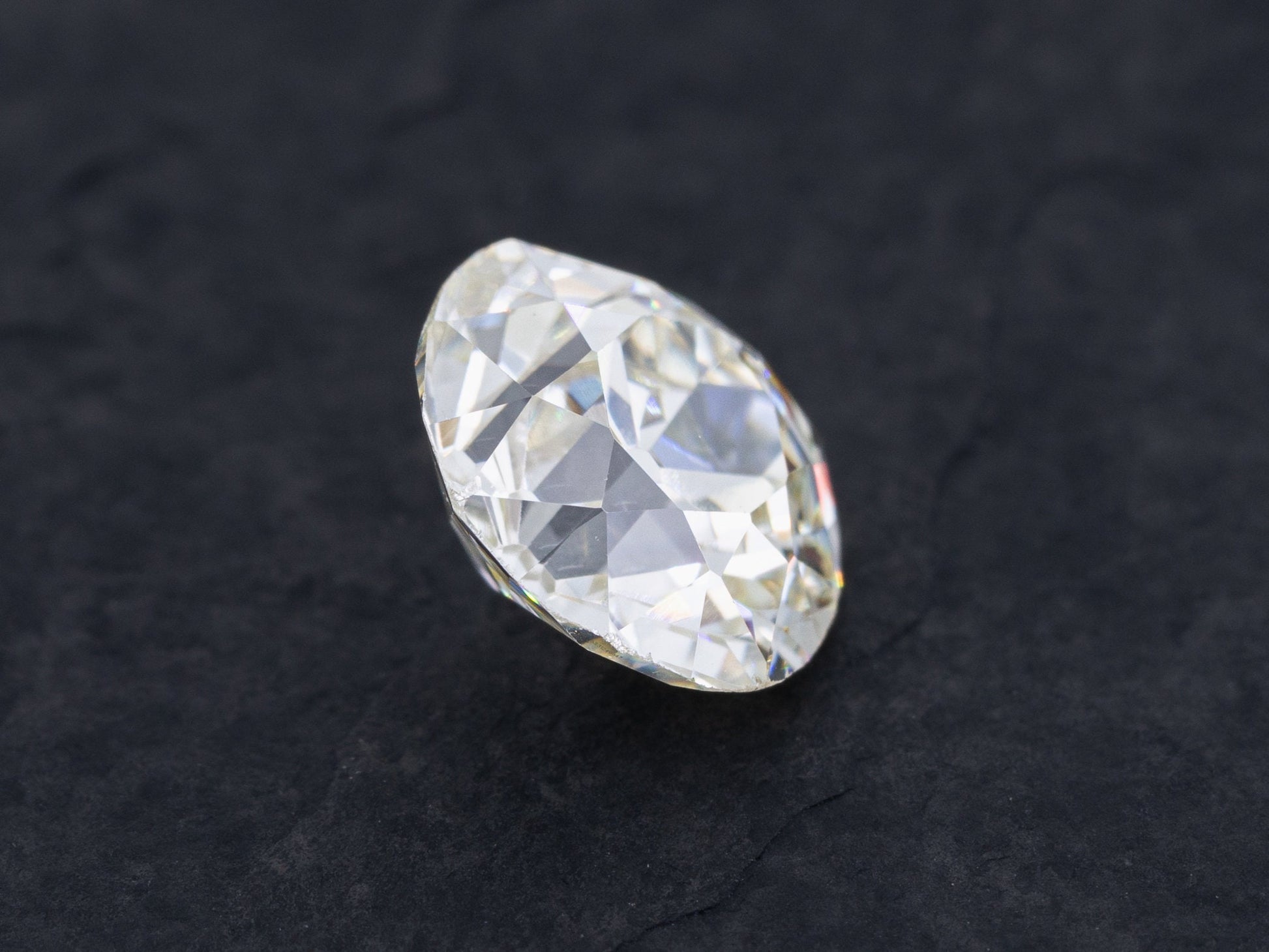 1.33ct GIA Certified Old Mine Natural Diamond L Color VS-2 Clarity - Redpoint Jewelry 