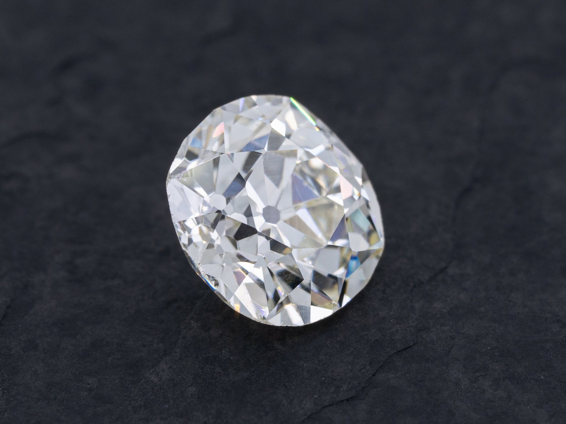 1.33ct GIA Certified Old Mine Natural Diamond L Color VS-2 Clarity - Redpoint Jewelry 