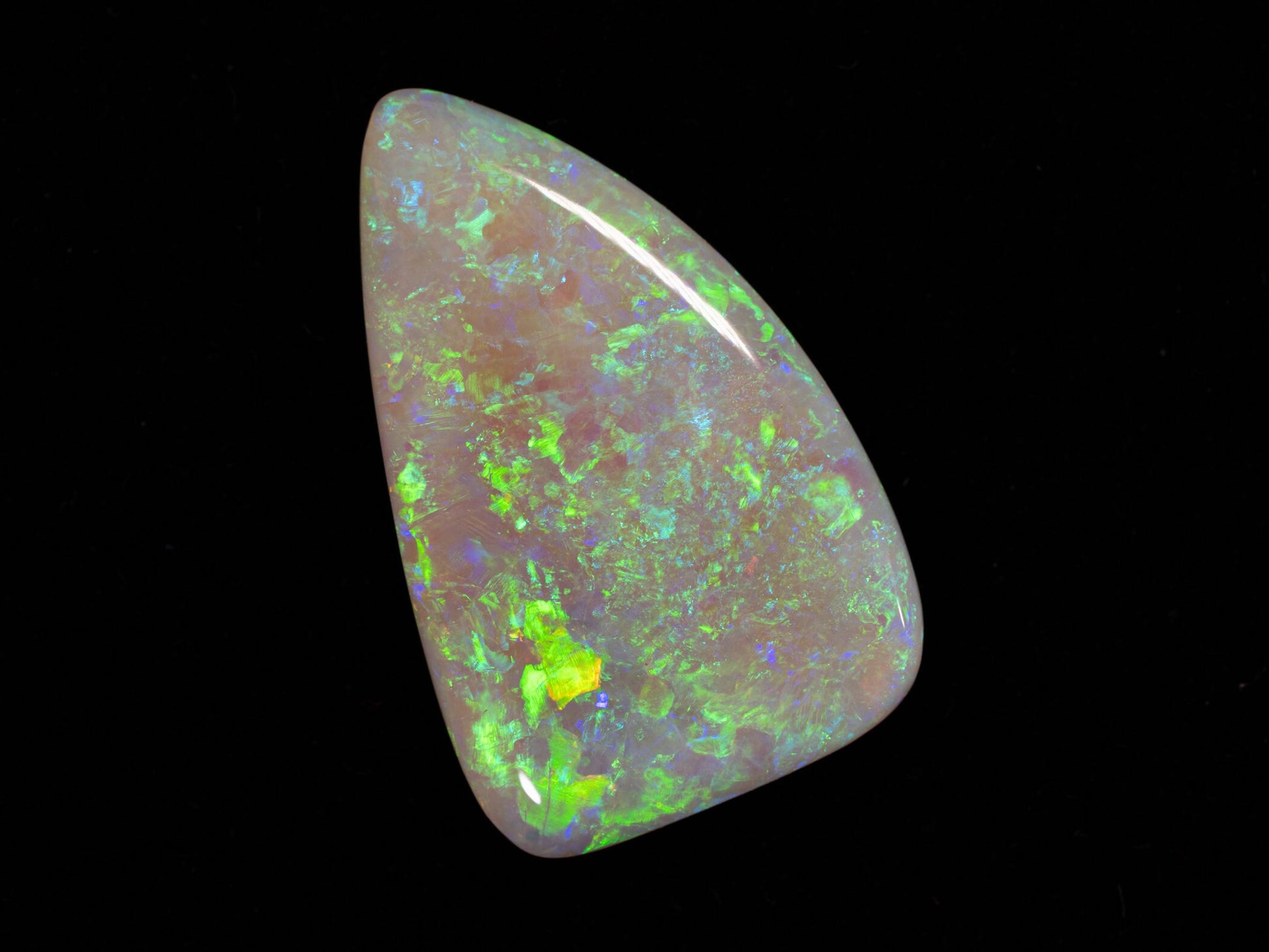 7.21 Carat Crystal Opal Freeform Cabochon Lightning Ridge Australia - Redpoint Jewelry 