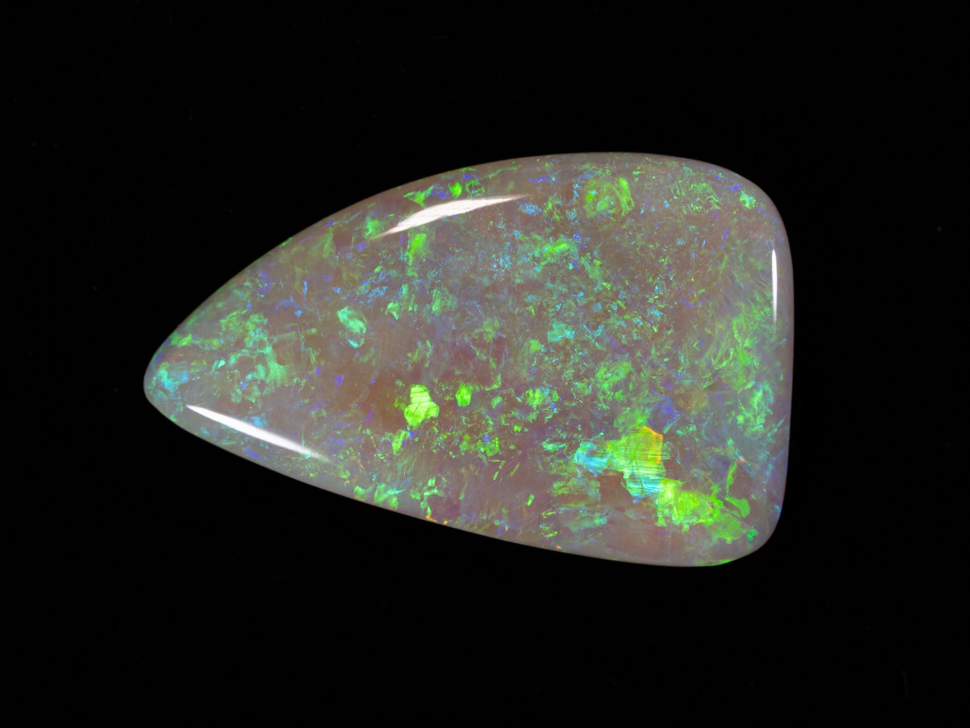 7.21 Carat Crystal Opal Freeform Cabochon Lightning Ridge Australia - Redpoint Jewelry 