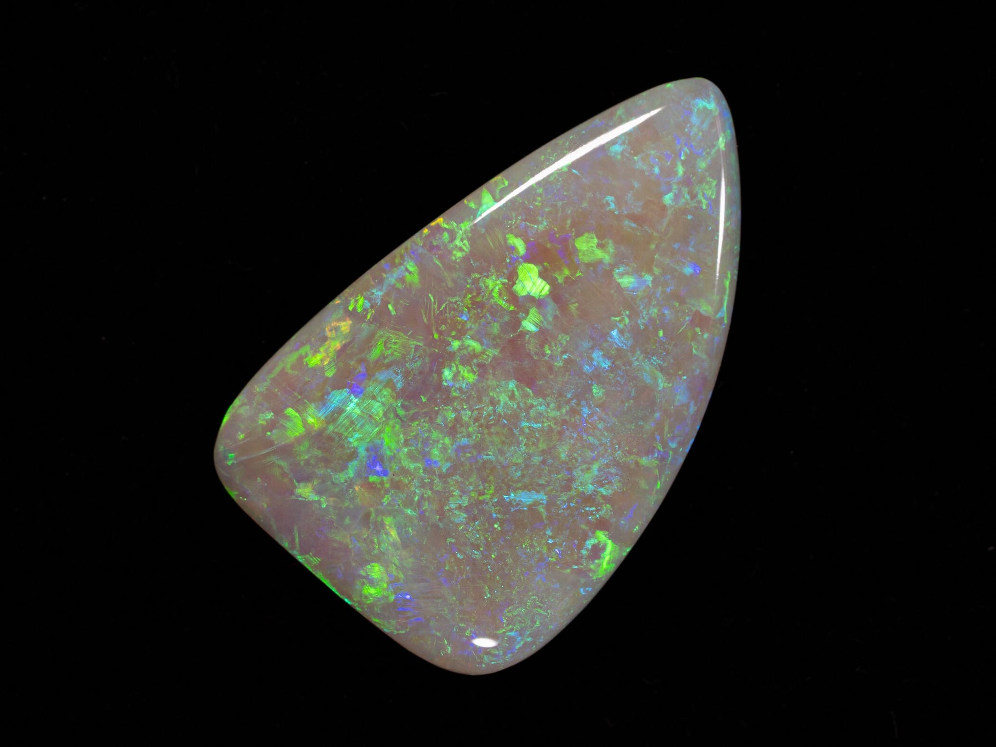 7.21 Carat Crystal Opal Freeform Cabochon Lightning Ridge Australia - Redpoint Jewelry 