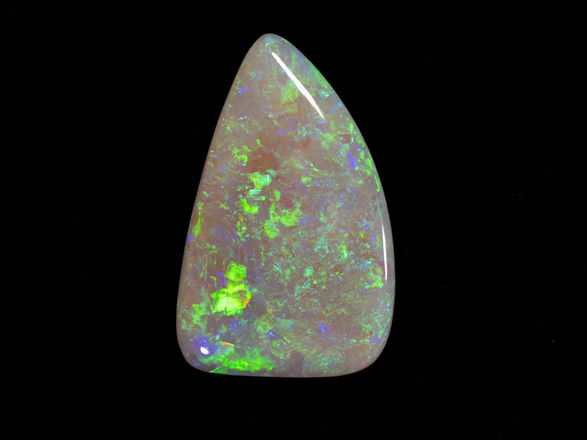 7.21 Carat Crystal Opal Freeform Cabochon Lightning Ridge Australia - Redpoint Jewelry 