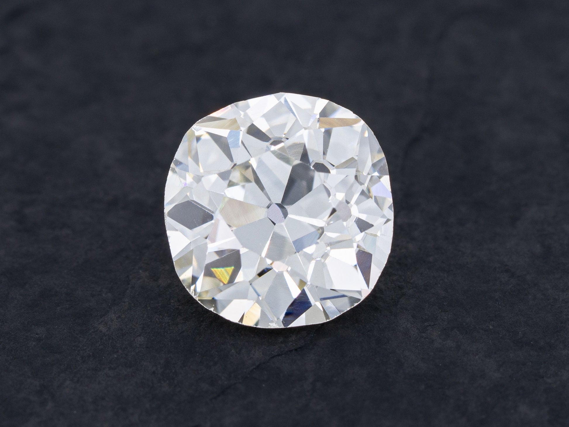 GIA Certified Old Mine Natural Diamond L Color VS-2 Clarity