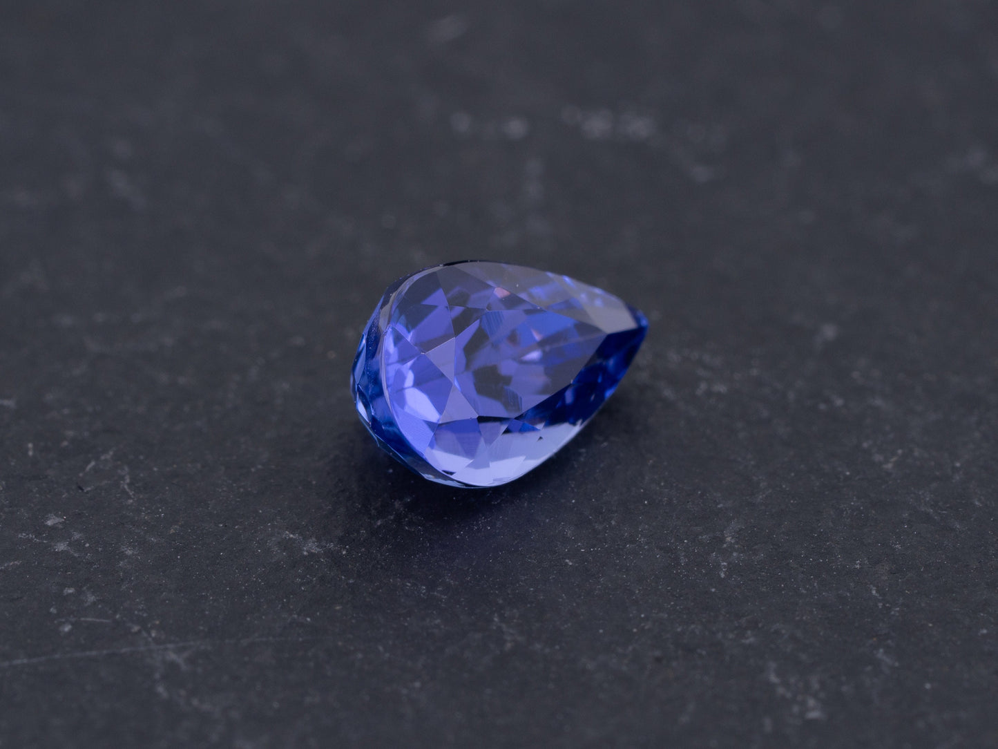 1.41ct Blue Violet Color Natural Tanzanite Pear Cut - Redpoint Jewelry 