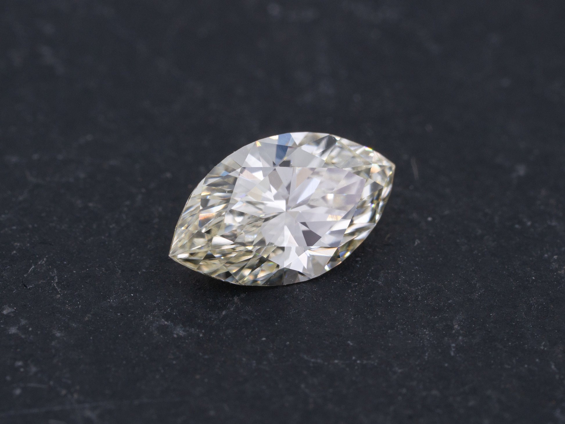 GIA Certified 0.84ct Marquise Brilliant Cut Diamond N VS-1 - Redpoint Jewelry 