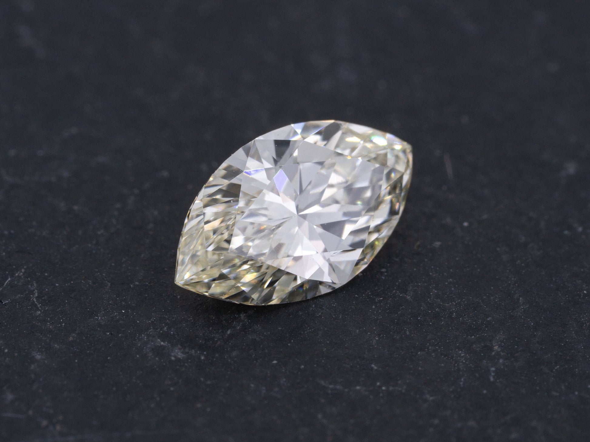 GIA Certified 0.84ct Marquise Brilliant Cut Diamond N VS-1 - Redpoint Jewelry 