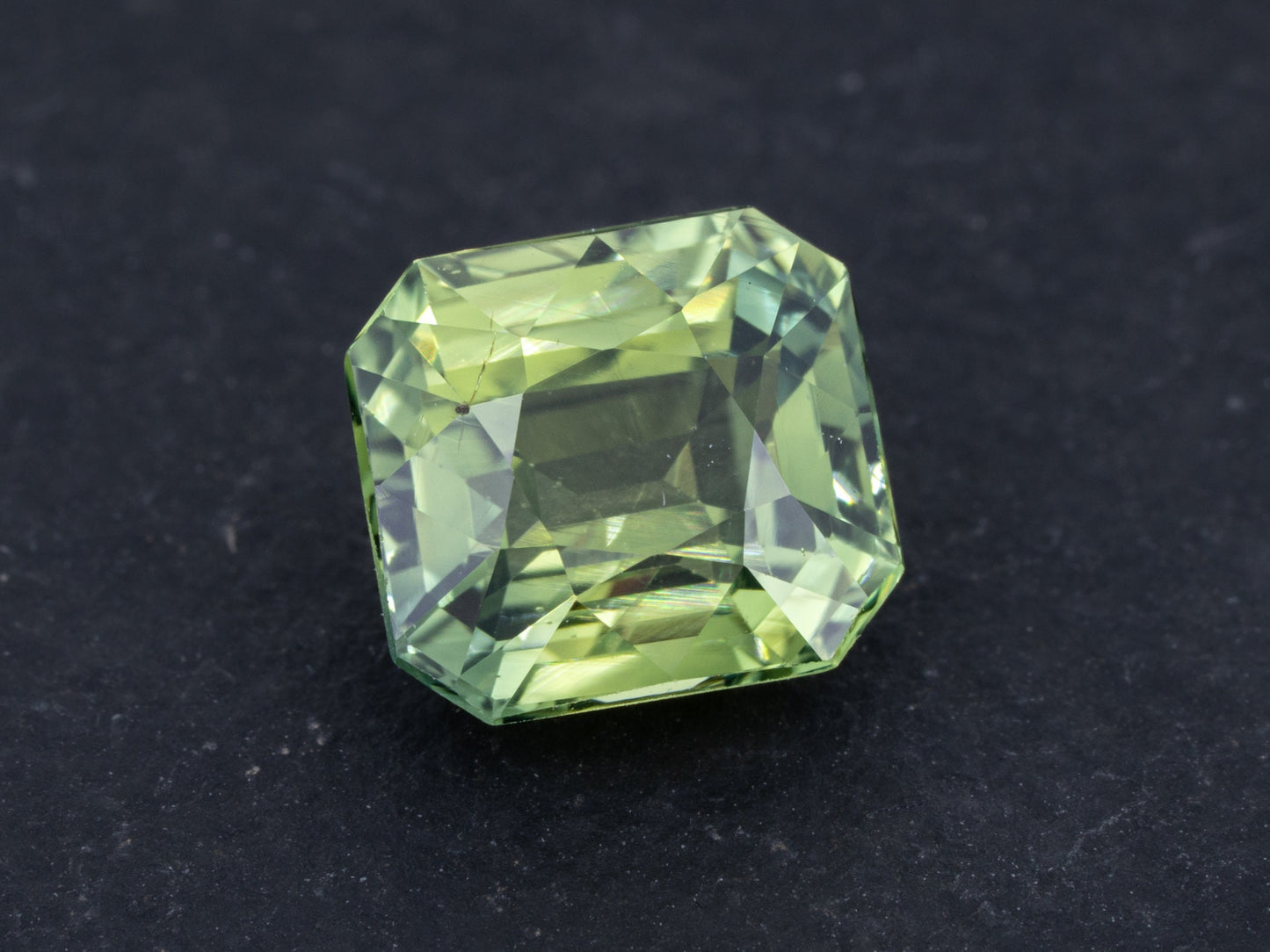 1.36ct GIA Certified Unheated Green Unheated Natural Sapphire - Redpoint Jewelry 